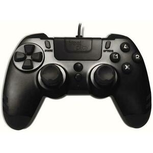 Controler Steel Play Metaltech, Cu fir, Pentru PlayStation 4 (Negru) imagine