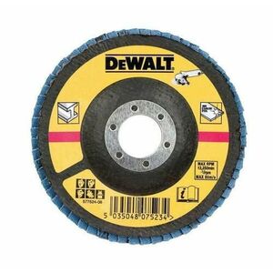 Disc lamelar pentru metal DeWALT DT3267-QZ, P80, 125 x 22.23 mm imagine
