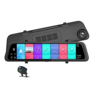Kit Camera Video Auto Oglinda STAR Z68 Pro, IPS 12inch, 4G, GPS, ADAS, WiFi, Bluetooth (Negru) imagine