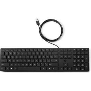 Tastatura HP 320K, USB, Qwerty, 1.8m (Negru) imagine
