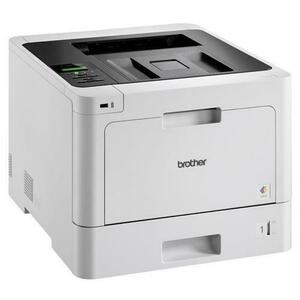Imprimanta Brother HL-L8260CDWYJ1, LaserJet Color, A4, 31 ppm, Duplex, Retea, Wireless (Alb) imagine