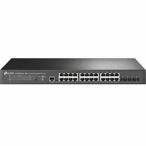 Switch cu management TP-Link TL-SG3428XPP-M2, Negru imagine