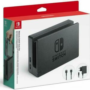 Kit accesorii Nintendo Switch Dock Set (Negru) imagine