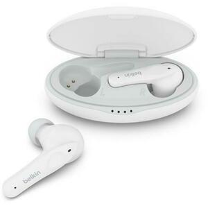 Casti True Wireless In-Ear Belkin Soundform Nano Kids PAC003btWH, Bluetooth, Control Tactil, Waterproof IPX5 (Alb) imagine