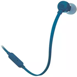 Casti Audio In Ear JBL Tune 110, Cu fir, Albastru imagine