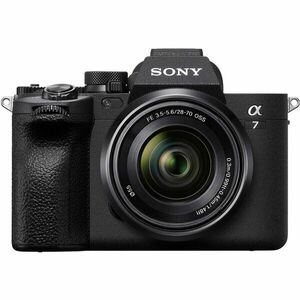 Aparat foto Mirrorless Sony Alpha A7IV, 33MP, Full-Frame, Negru + Obiectiv 28-70mm imagine
