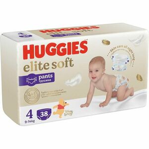 Scutece chilotel Huggies Elite Soft Pants 4, 9-14 kg, 38 buc imagine