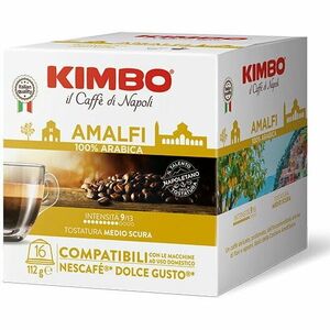 Cafea capsule compatibile Dolce Gusto Kimbo Amalfi, 16x7g imagine
