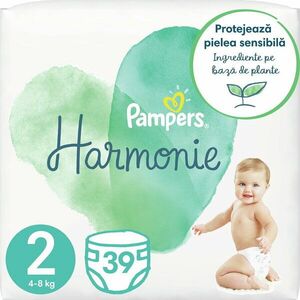 Scutece Pampers Harmonie Marimea 2, 4-8 kg, 39 buc imagine