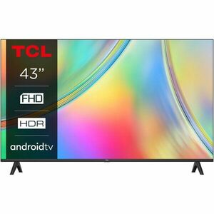 Televizor LED TCL 43S5400A, 108 cm, Smart Android TV, Full HD, Clasa F (Model 2024) imagine