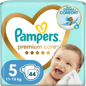Scutece Pampers Premium Care Value Pack Marimea 5, 11-16 kg, 44 buc imagine