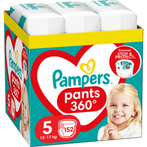 Scutece-chilotel Pampers Pants XXL Box Marimea 5, 12-17 kg, 152 buc imagine