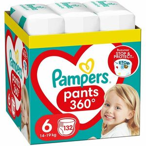 Scutece-chilotel Pampers Pants XXL Box Marimea 6, 14-19 kg, 132 buc imagine