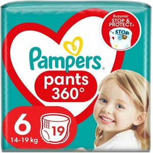 Scutece-chilotel Pampers Pants Carry Pack, Marimea 6, 15+kg, 19 buc imagine