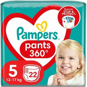 Scutece-chilotel Pampers Pants Carry Pack, Marimea 5, 12-18 kg, 22 buc imagine