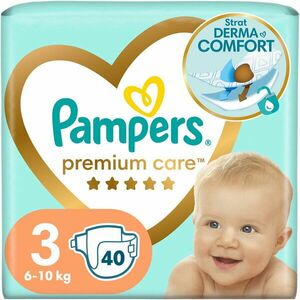 Scutece Pampers Premium Care Value Pack Minus, Marimea 3, 6-10 kg, 40 buc imagine