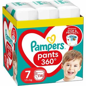 Scutece-chilotel Pampers Pants XXL Box Marimea 7, +17 kg, 114 buc imagine