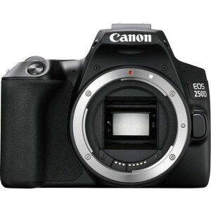 Aparat foto DSLR Canon EOS 250D, 24.1 MP, Wi-Fi, Negru + Obiectiv EF-S 18-55mm, f/3.5-5.6 III imagine