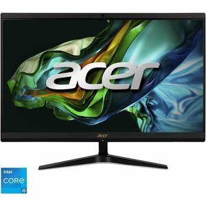 Sistem All-in-One Acer Aspire C24-1800 cu procesor Intel® Core™ i5-12450H pana la 4.4 GHz, 23.8, Full HD, IPS, 16GB DDR4, 1TB SSD, Intel® UHD Graphics, No OS, Black imagine