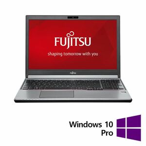 Laptop Refurbished FUJITSU SIEMENS Lifebook E756, Intel Core i5-6200U 2.30GHz, 16GB DDR4, 256GB SSD, 15.6 Inch Full HD, Webcam, Tastatura Numerica + Windows 10 Pro imagine