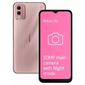 Telefon Mobil Nokia C32 64GB Flash 3GB RAM Dual SIM 4G Pink imagine