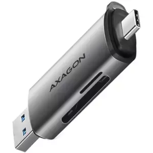 Card Reader Axagon CRE-SAC USB-C + USB-A SD microSD imagine