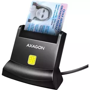 Smart Card Reader Axagon CRE-SM4N USB-A SmartCard imagine