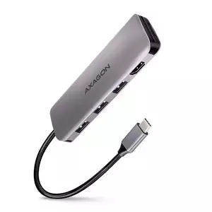 Hub USB Axagon HMC-HCR3A USB-C 3x USB-A + HDMI + SD/microSD imagine