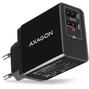 Incarcator Retea Axagon ACU-QS24 2 x USB Type-A 5V 1.2A + QC 24W imagine