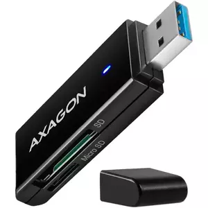 Card Reader Axagon CRE-S2N USB-A SD microSD imagine