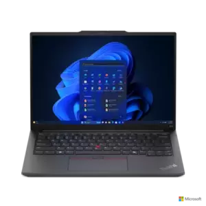 Notebook Lenovo ThinkPad E14 Gen 6 14" WUXGA Intel Core Ultra 5 125U RAM 32GB SSD 1TB Windows 11 Pro Black imagine