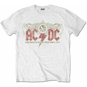 AC/DC Tricou Oz Rock Unisex White L imagine