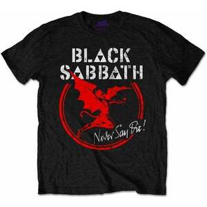 Black Sabbath Tricou Archangel Never Say Die Unisex Black L imagine