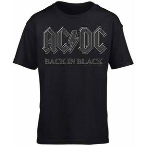 AC/DC Tricou Back In Black Bărbaţi Black S imagine
