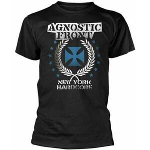Agnostic Front Tricou Blue Iron Cross Black XL imagine