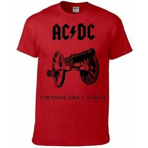 AC/DC Tricou For Those About To Rock Bărbaţi Red M imagine