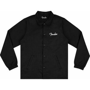 Fender Jacheta Spaghetti Logo Coaches Jacket Black 2XL imagine