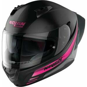 Nolan N60-6 Sport Outset Flat Black Fushia S Casca imagine