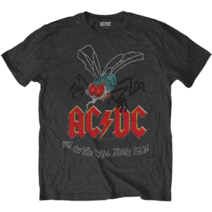 AC/DC Tricou Fly On The Wall Tour Charcoal S imagine