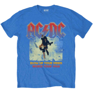AC/DC Tricou Blow Up Your Video Unisex Blue M imagine