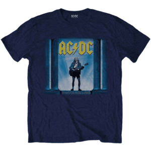 AC/DC Tricou Who Made Who Unisex Navy S imagine