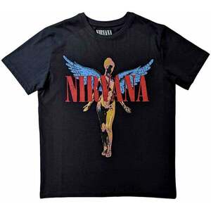 Nirvana Tricou Angelic Unisex Black XL imagine