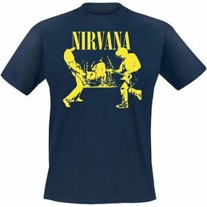 Nirvana Tricou Stage Navy L imagine