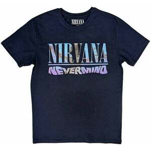 Nirvana Tricou Nevermind Unisex Navy S imagine