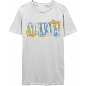Nirvana Tricou All Apologies White M imagine