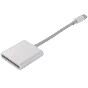 Cititor Carduri Apple MJYT2ZM/A, Lightning - SD Card (Alb) imagine