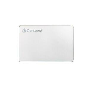 HDD Extern Transcend C3S, 2TB, 2.5inch, USB 3.1 Type-C (Argintiu) imagine