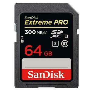 Card de memorie Sandisk Extreme PRO, SDXC, 64GB, Clasa 10, UHS-II U3 imagine