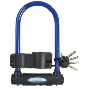 Antifurt Master Lock U-lock cu cheie 210x110x13mm Albastru imagine