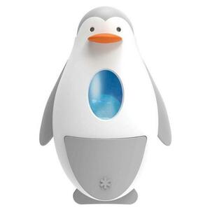 Dispenser de baie pentru sapun si gel Skip Hop 9L974010, Pinguin (Alb/Gri) imagine